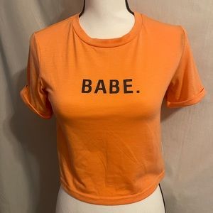 🌺BABE crop top - SHEIN
